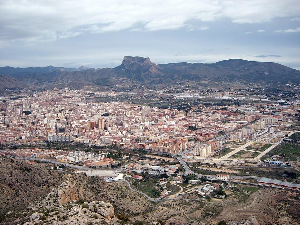 Vista de Elda