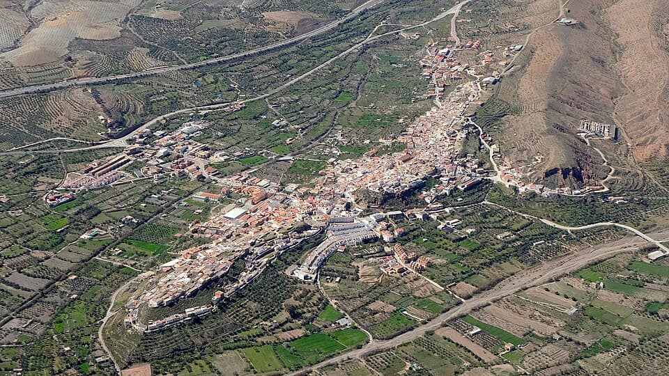 Vista de Fiñana