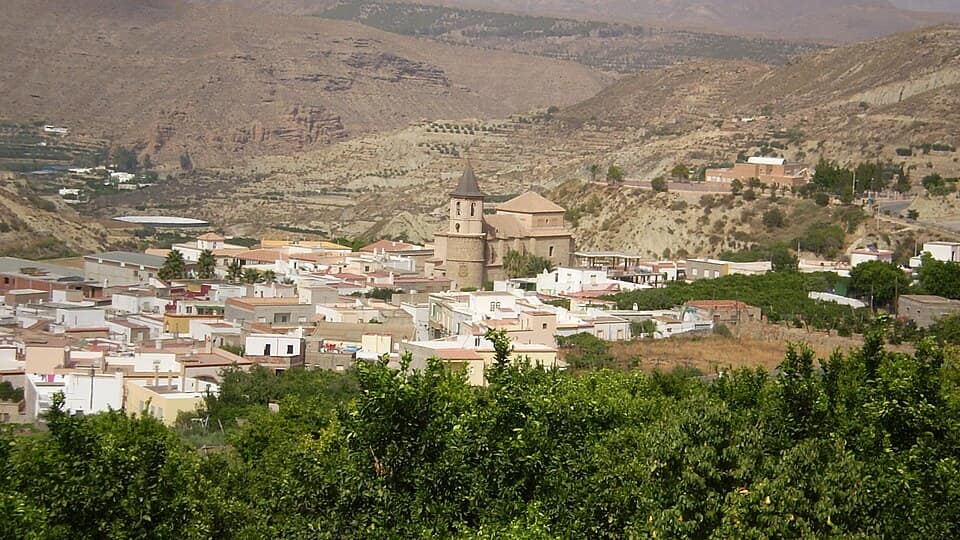 Vista de Huécija