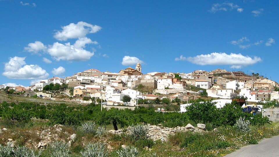 Vista de Uleila del Campo