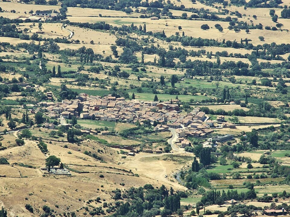 Vista de Villafranca de la Sierra