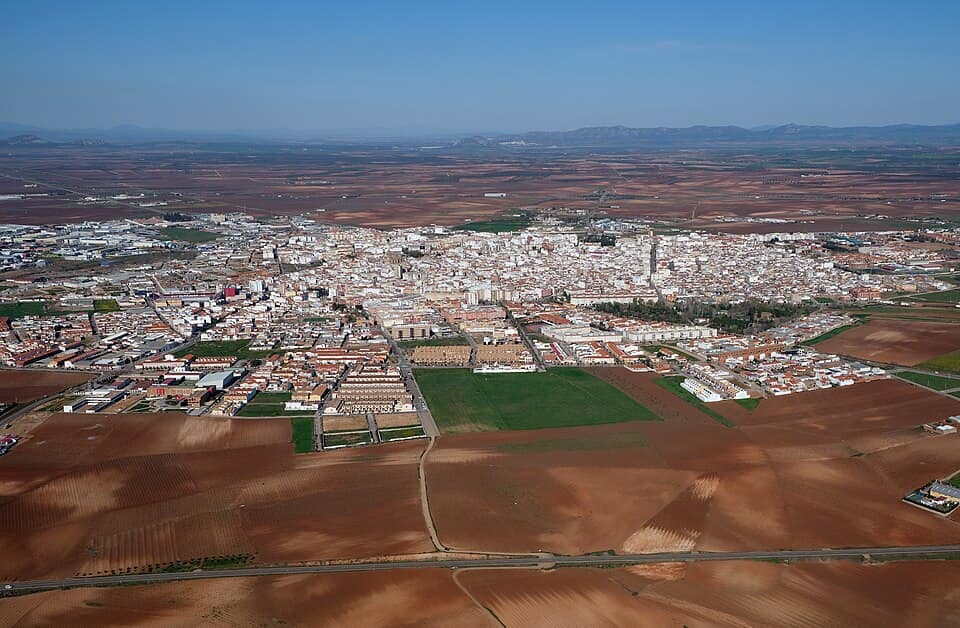 Vista de Almendralejo