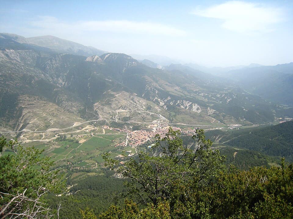 Vista de Bagà
