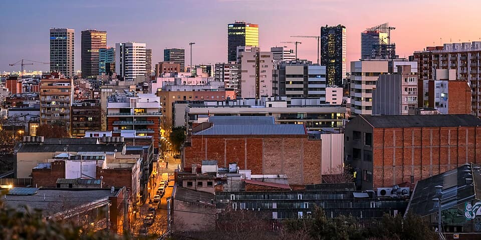 Vista de L'Hospitalet de Llobregat
