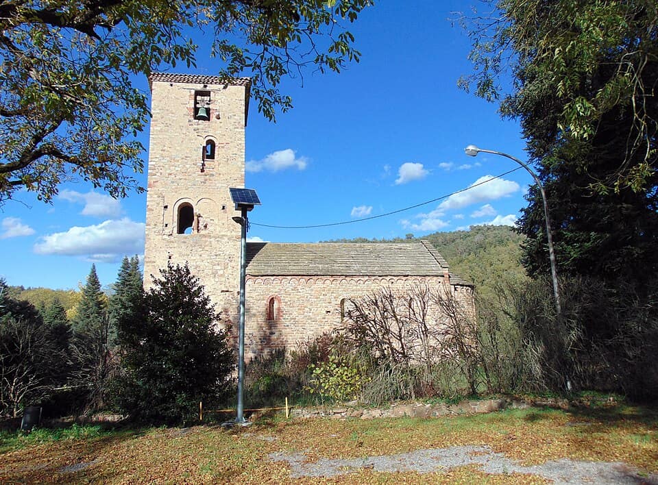 Vista de Sant Sadurní d'Osormort