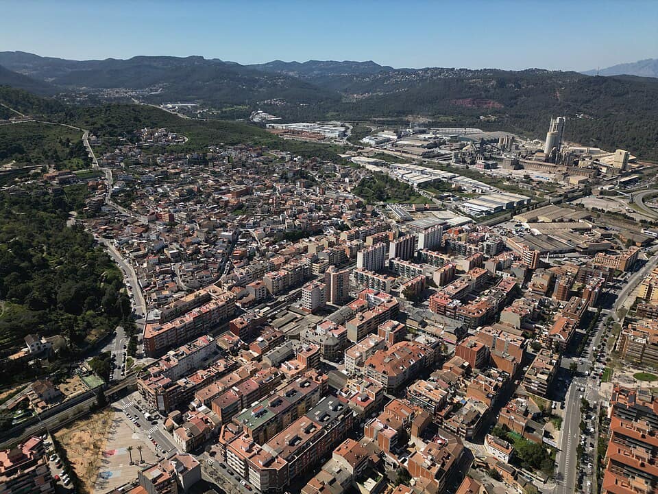 Vista de Sant Vicenç dels Horts
