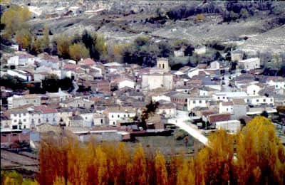 Vista de Adrada de Haza