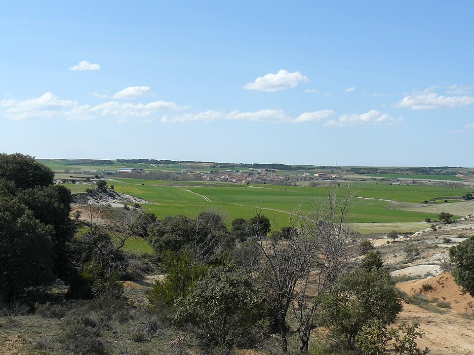 Vista de Bahabón de Esgueva