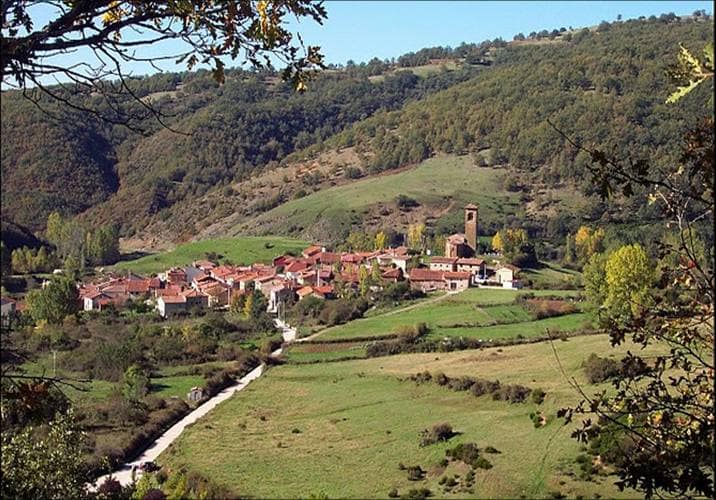 Vista de Riocavado de la Sierra