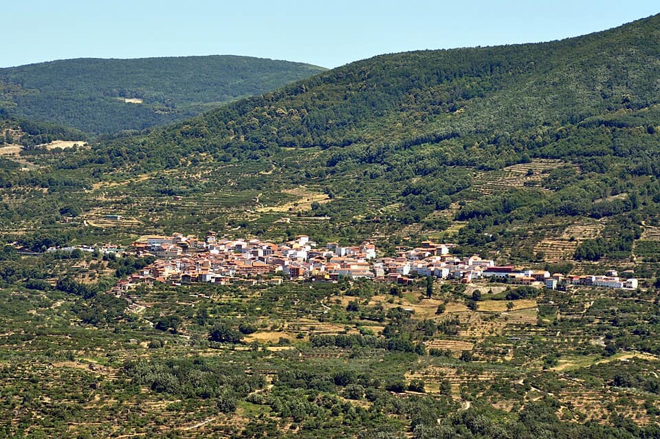 Vista de Casas del Castañar