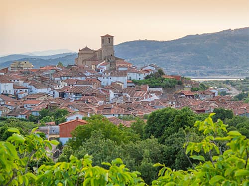 Vista de Hervás