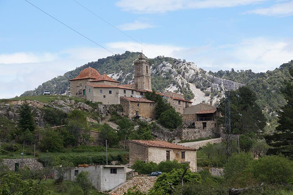 Vista de la Pobla de Benifassà