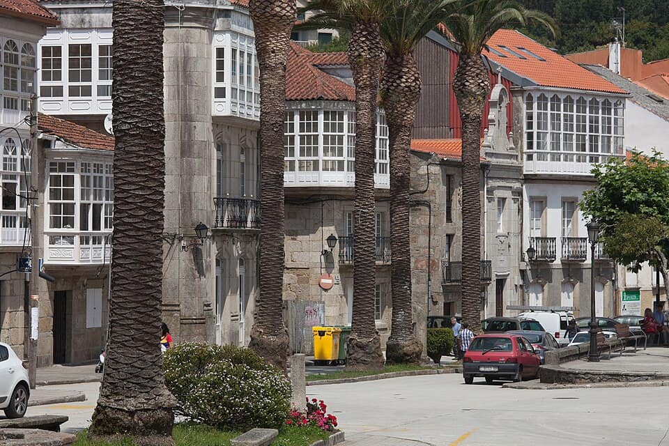 Vista de Corcubión