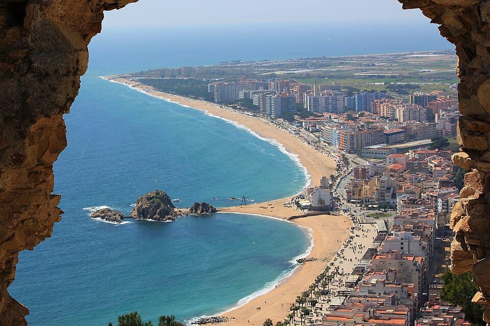 Vista de Blanes