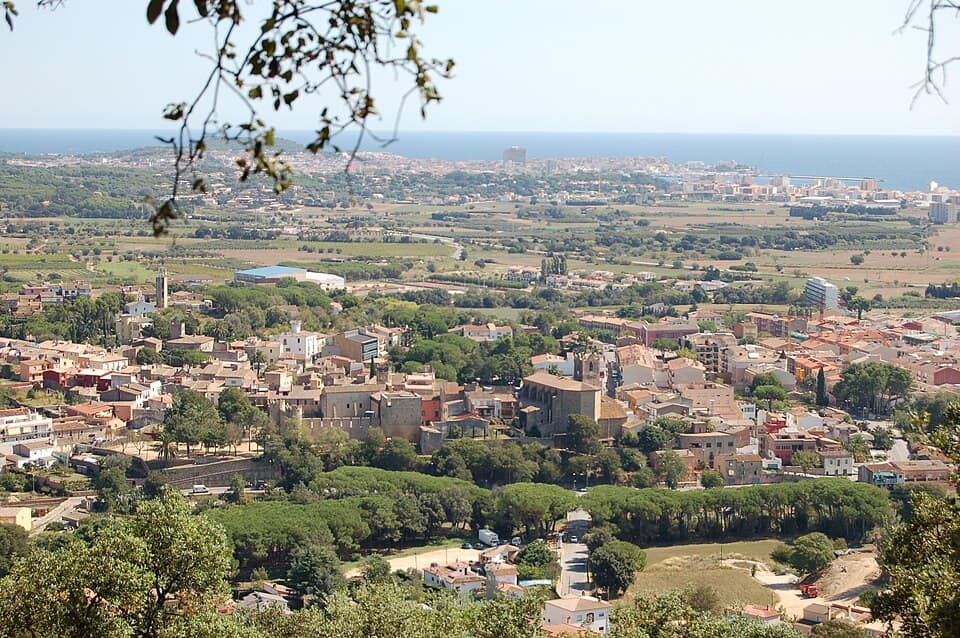 Vista de Calonge i Sant Antoni