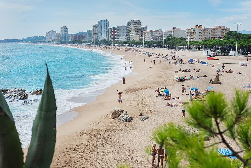 Vista de Castell d'Aro, Platja d'Aro i s'Agaró