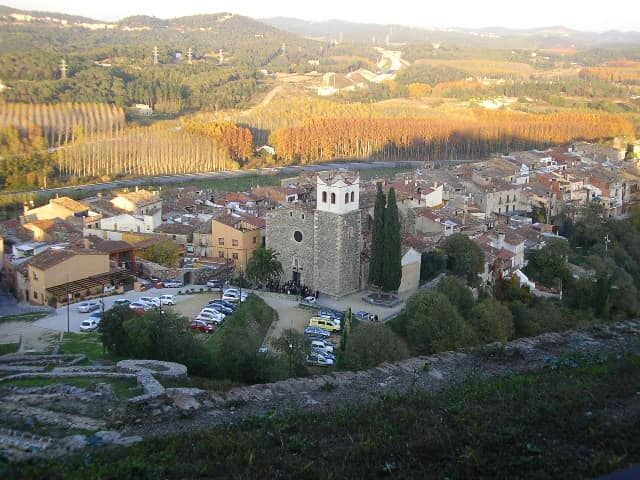 Vista de Hostalric