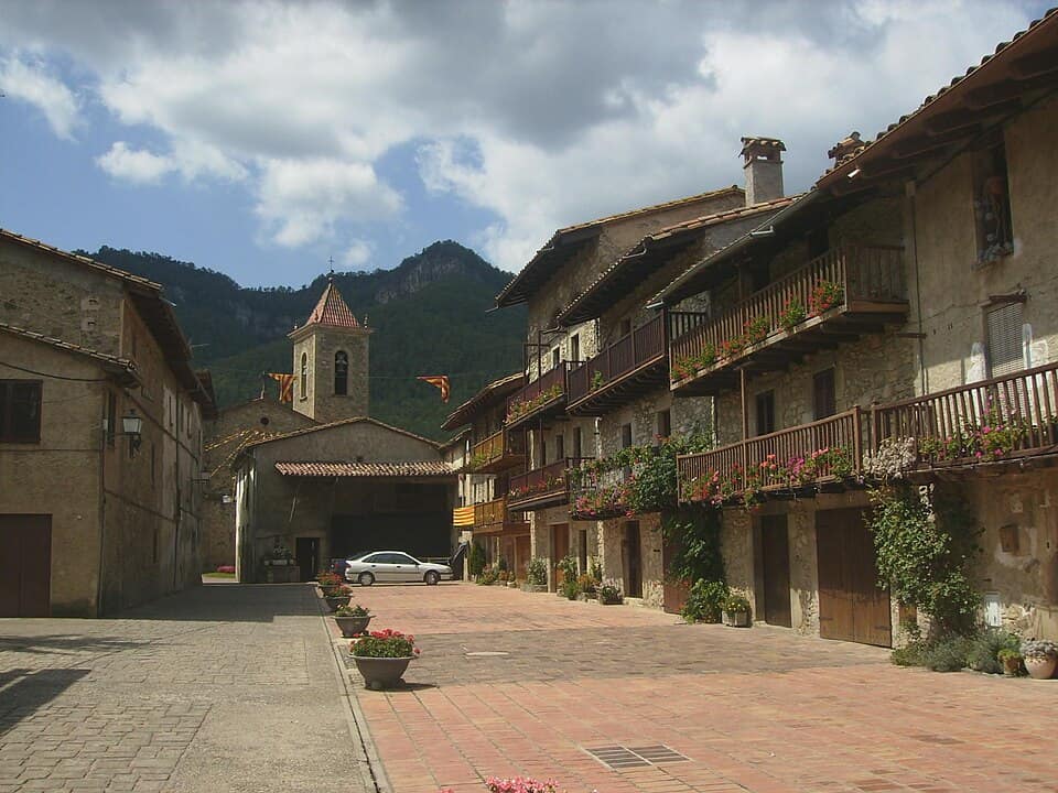 Vista de La Vall d'en Bas