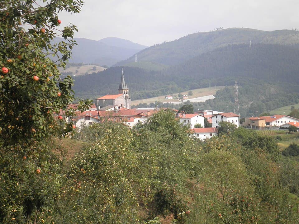 Vista de Aduna