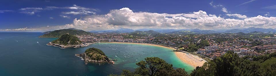 Vista de Donostia/San Sebastián