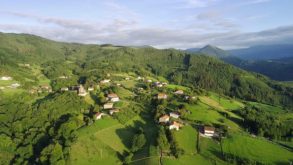 Vista de Gaztelu