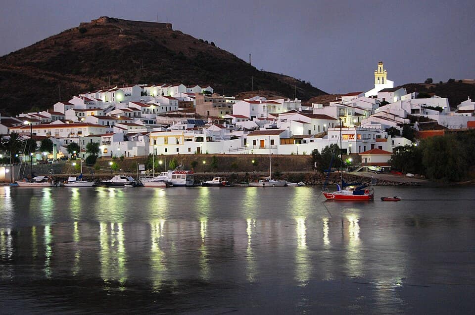 Vista de Sanlúcar de Guadiana