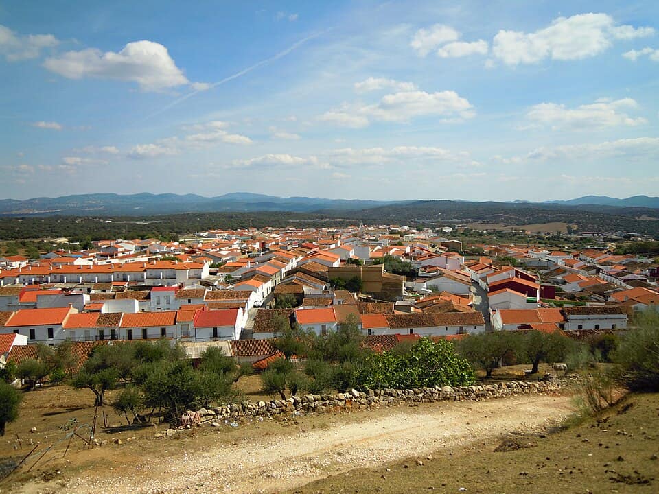 Vista de Santa Olalla del Cala