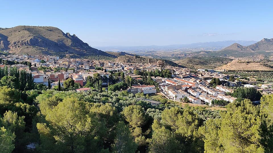 Vista de Cabra del Santo Cristo