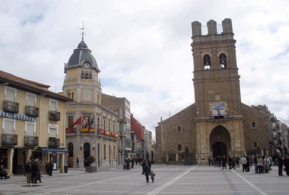 Vista de La Bañeza