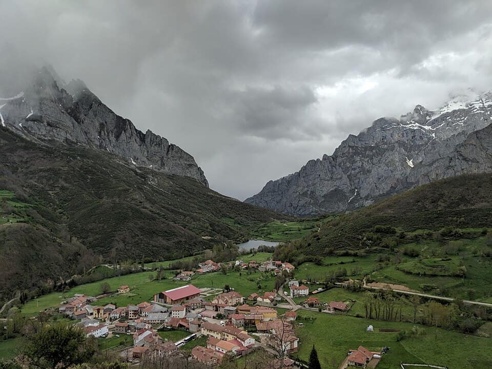 Vista de Posada de Valdeón