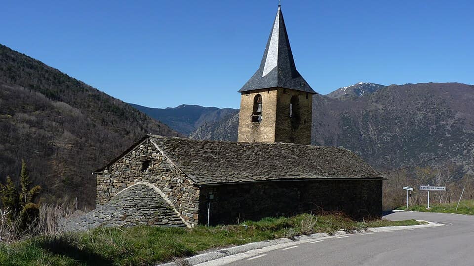 Vista de Esterri de Cardós