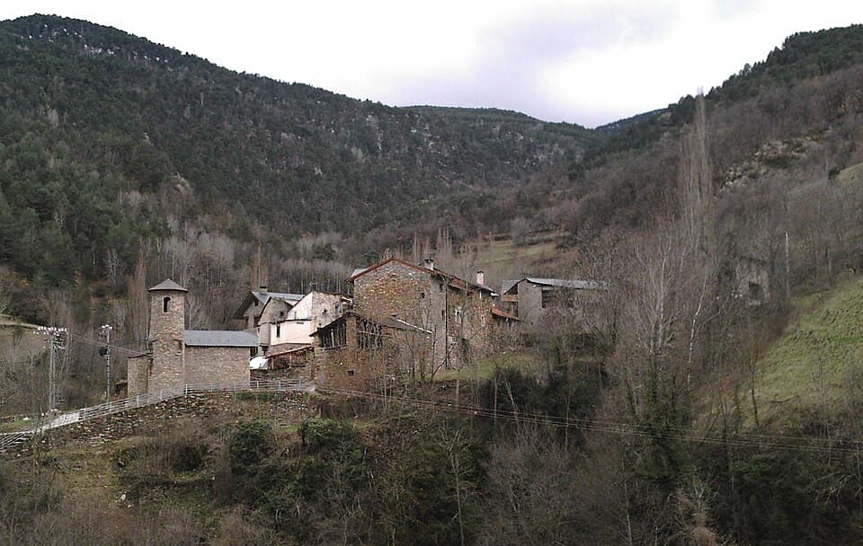 Vista de Valls de Valira, Les