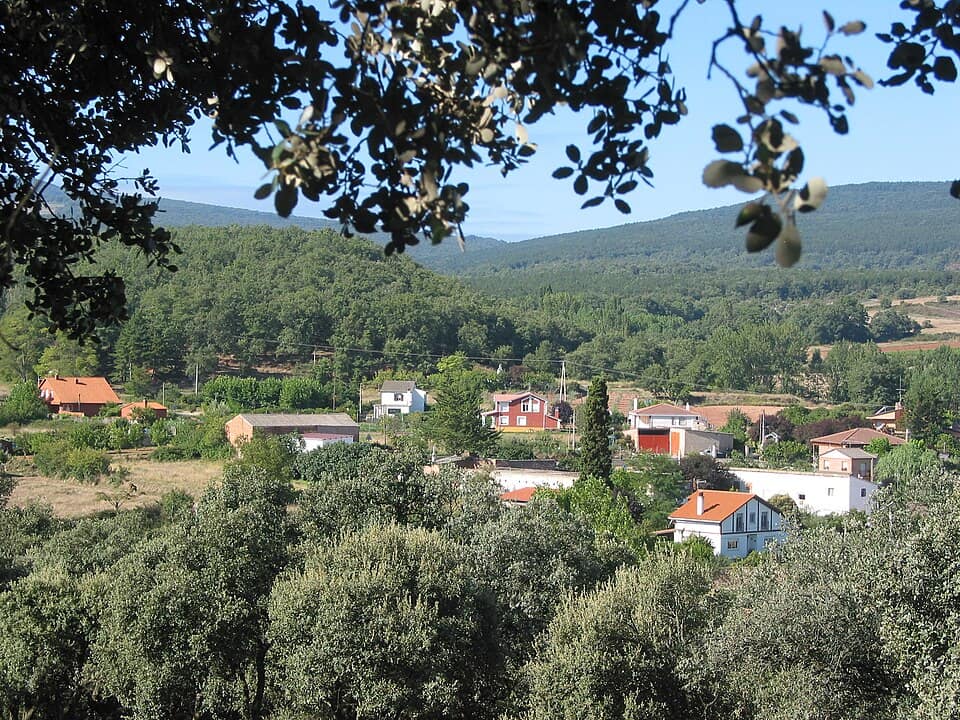 Vista de Hornos de Moncalvillo