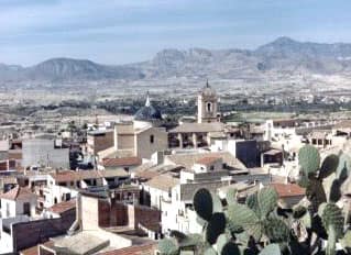 Vista de Abanilla