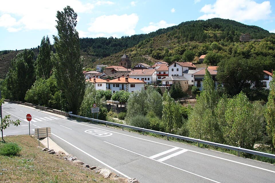 Vista de Esparza de Salazar/Espartza Zaraitzu