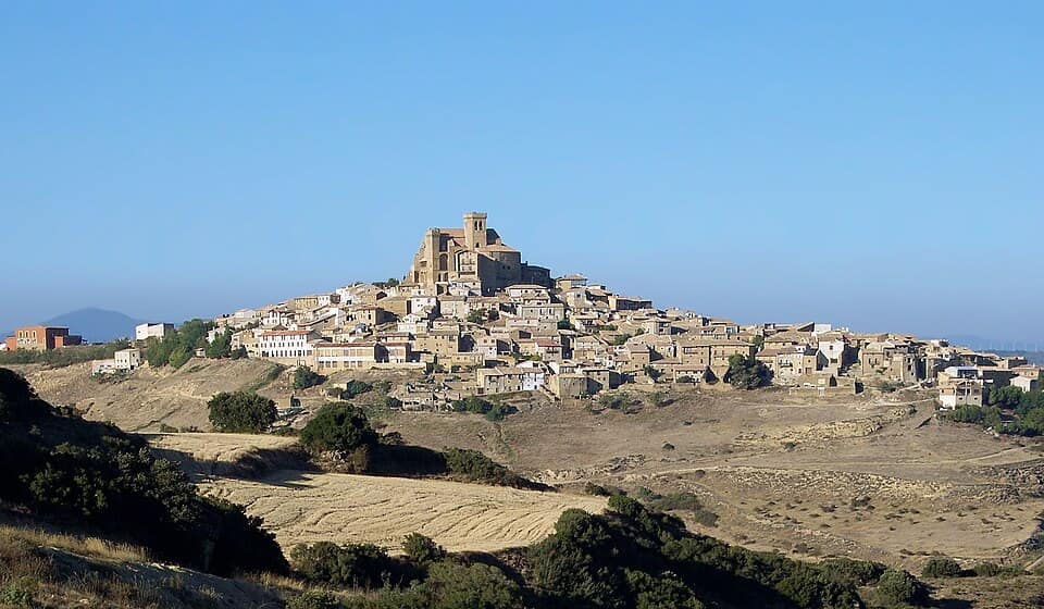 Vista de Ujué/Uxue