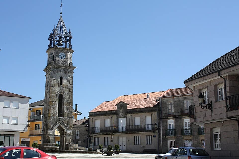 Vista de San Cristovo de Cea