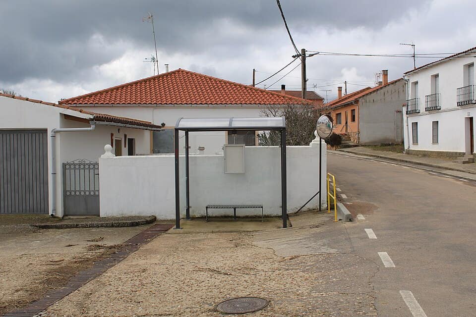 Vista de Monterrubio de la Sierra