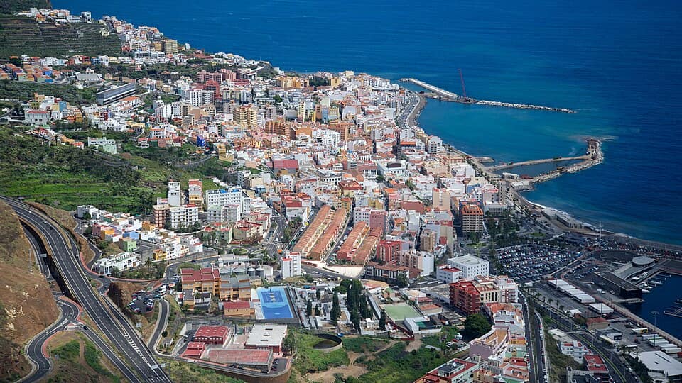 Vista de Santa Cruz de la Palma