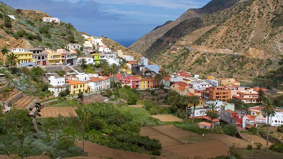 Vista de Vallehermoso