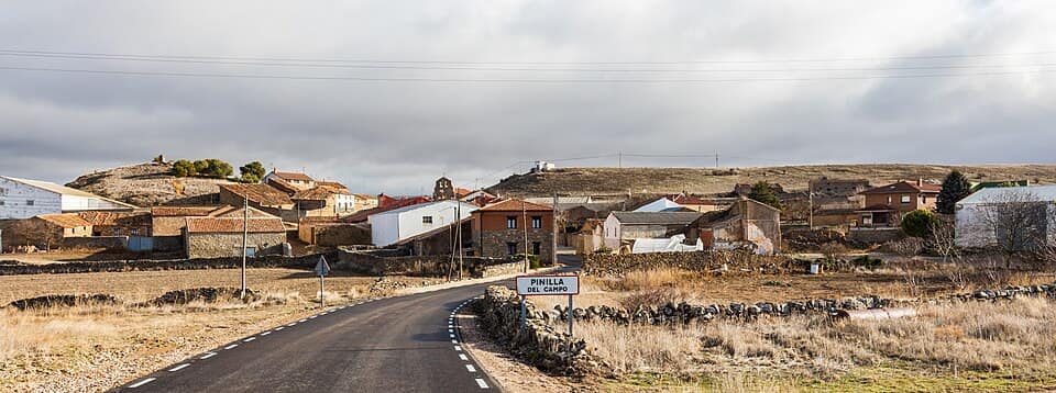 Vista de Pinilla del Campo