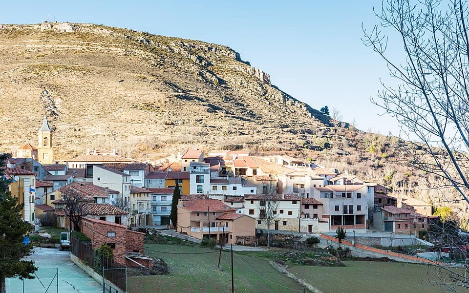 Vista de Cañizar del Olivar