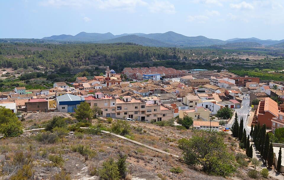Vista de Alfara de la Baronia
