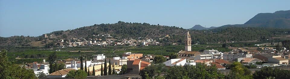 Vista de Algímia d'Alfara