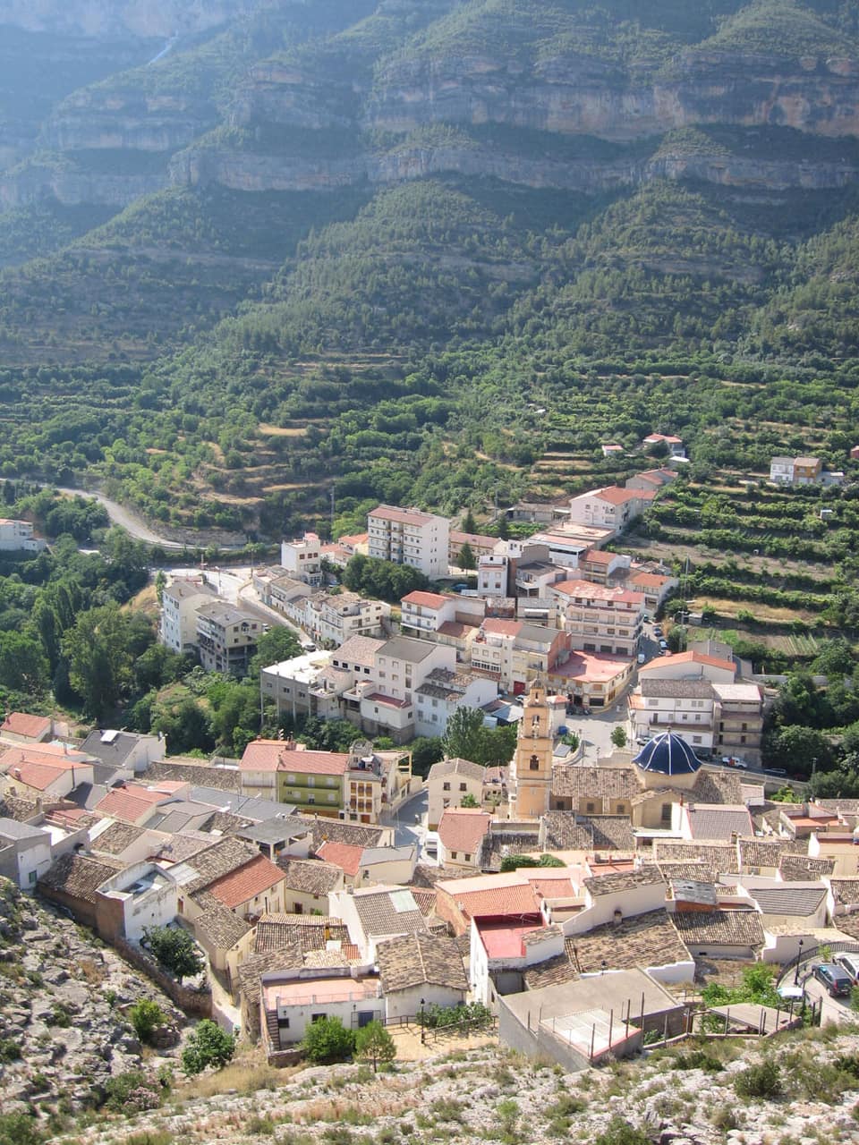 Vista de Cortes de Pallás