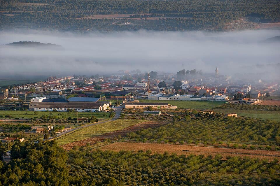 Vista de Fontanars dels Alforins