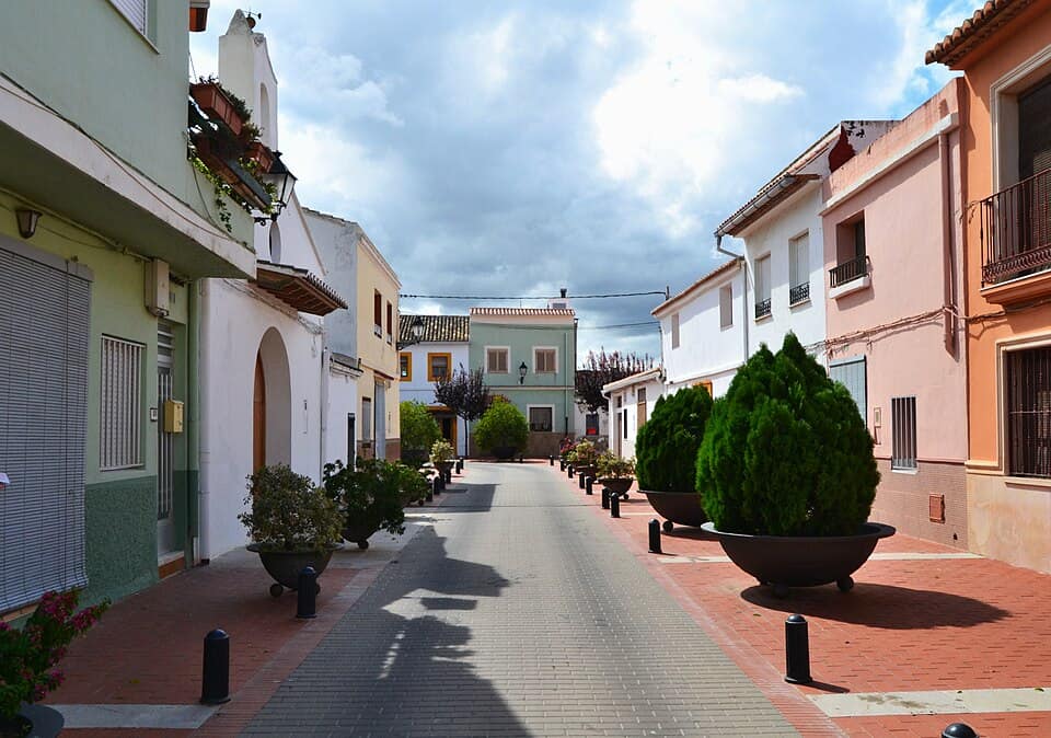 Vista de Guardamar de la Safor