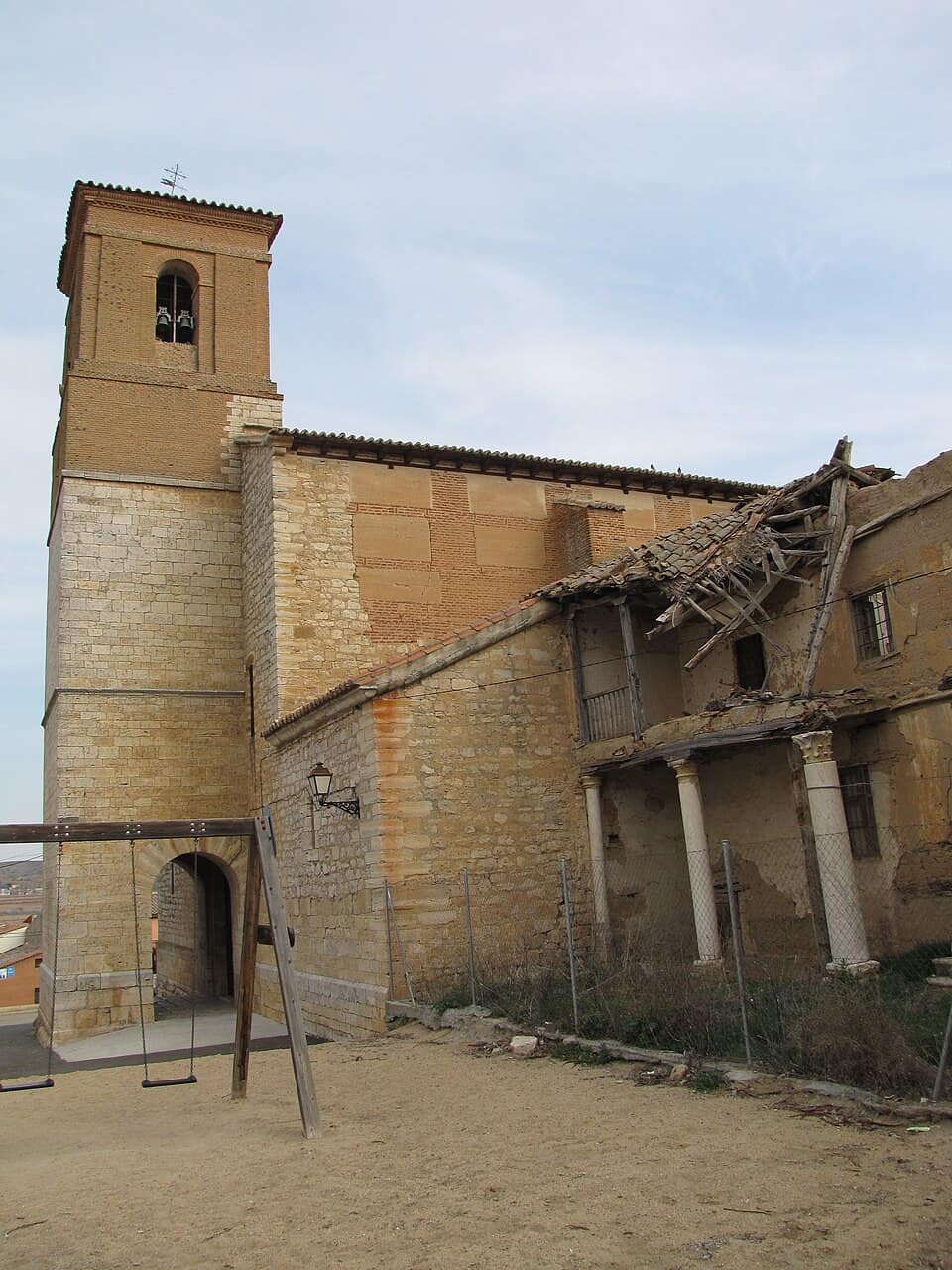 Vista de San Román de Hornija