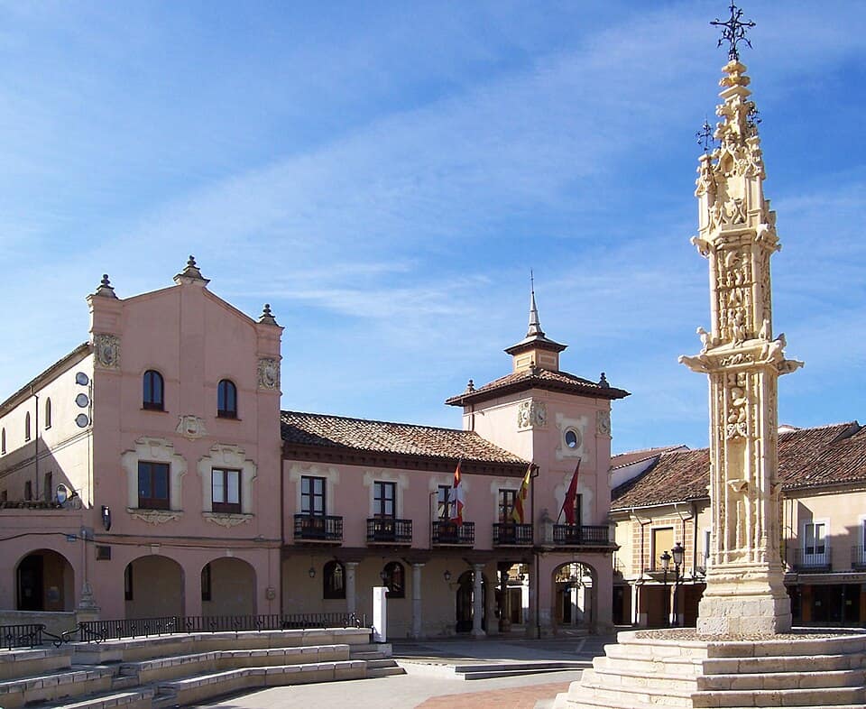 Vista de Villalón de Campos