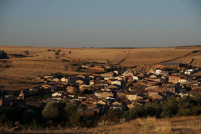 Vista de Manzanal del Barco
